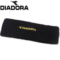Diadora Headband Sweatband - Cotton - Black