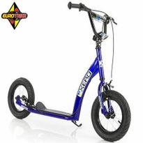 Xero BMX Racing Scooter with 12" Pump Up Tyres - Blue Steel Frame