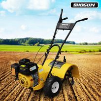 Shogun 6.5HP Gasoline Cultivator/ Tiller/ Rotary Hoe/ Rototiller - Yellow
