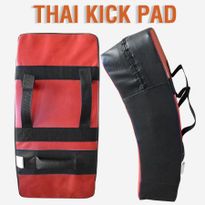 Kicking Focus Pad/Sparring Shield - Red and Black