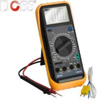 Doss Digital Multimeter with Temperature Probe
