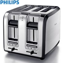 Philips Brushed Metal 4 Slice Toaster