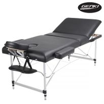 Genki Portable Black Massage Table