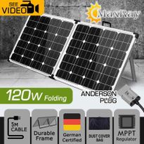 Free Shipping! Maxray 12V 120W Folding Solar Panel Kit