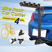 4-Bicycle Rack Hitch Mount Car Carrier For 2" Receivers