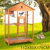 Large Wooden Bird Cage