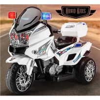 Rovo Kids Electric Ride-On Patrol Motorbike