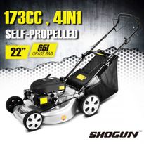 Shogun 4 in 1 22 4-Stroke  173cc 6.0HP  Self Propelled Mulch Catch Lawnmower