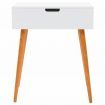 Dressing Table with Mirror MDF 60x40x75 cm