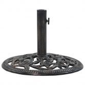 Umbrella Base Bronze 12 kg 48 cm Cast Iron