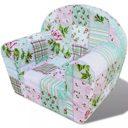 Kids' Armchair - Flower Pattern