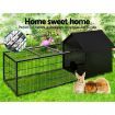 i.Pet Rabbit Cage Hutch 162x60cm Enclosure Metal