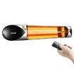 New Maxkon 2000W Carbon Fibre Infrared Heater Instant Heat Outdoor Patio Strip Heater Remote Control