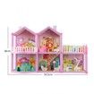 Home Feature Playset Pig Castle Family Full Roles Action Figure Model Educational Children Gifts