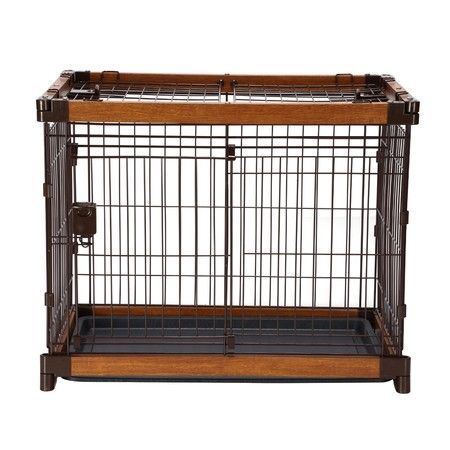 open top pet crate