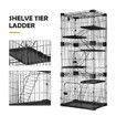 Large Cat Cage House Pet Crate Rabbit Bunny Hutch Ferret Kennel Playpen Home Wired 5 Tiers