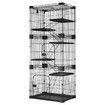 Large Cat Cage House Pet Crate Rabbit Bunny Hutch Ferret Kennel Playpen Home Wired 5 Tiers