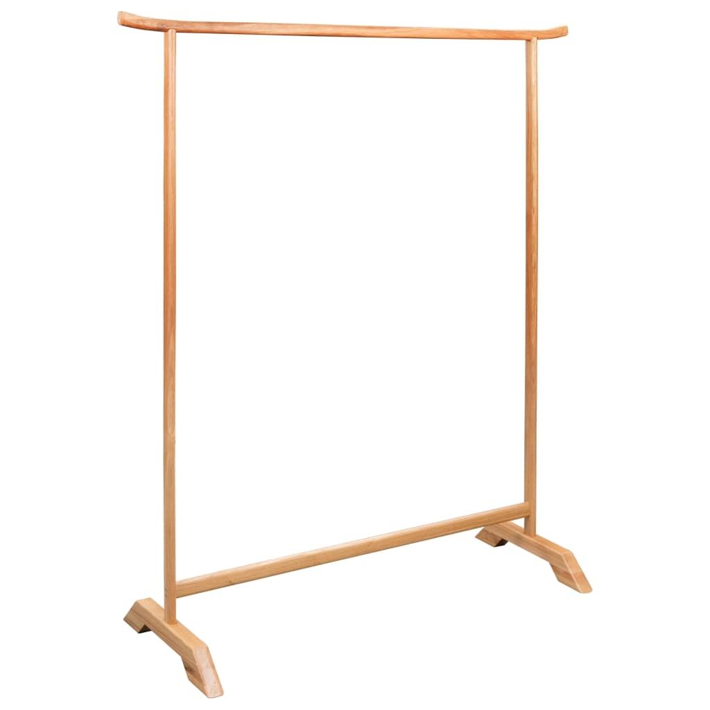 Clothes Rack 125x175 cm Solid Oak Wood