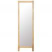 Freestanding Mirror 48x46.5x150 cm Solid Oak Wood