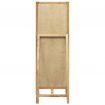 Freestanding Mirror 48x46.5x150 cm Solid Oak Wood