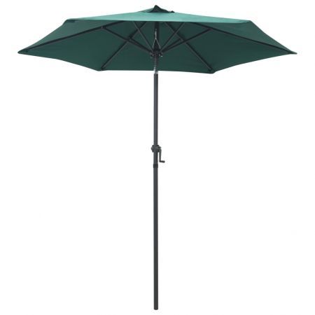 Parasol Green 200x211 cm Aluminium