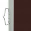 Patio Retractable Side Awning 60x300 cm Brown