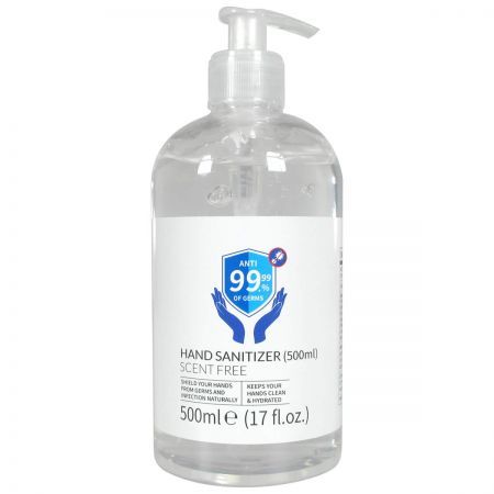 Rinse-free Hand Sanitiser Disinfectant Gel 75% Ethanol 500ML