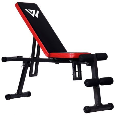 Adjustable Sit Up Bench Multi Function Inclining Backrest Fitness Gym Equipment