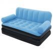 Bestway Air Couch Chair Air Sofa Bed Inflatable Mattresses Sleeping Mats AC Air Pump Blue