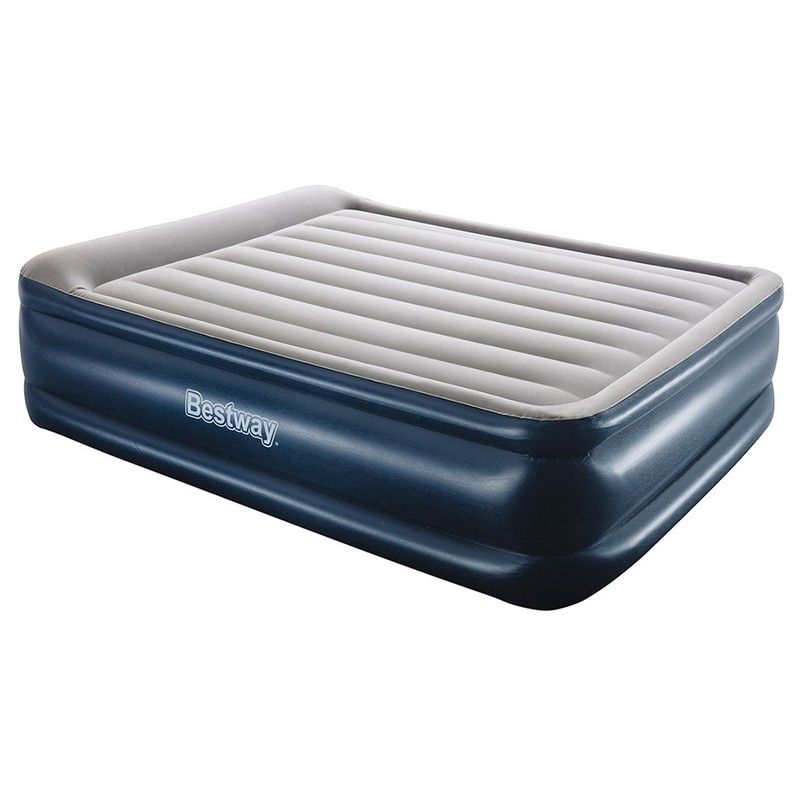 Bestway Air Bed Queen Inflatable Mattress Sleeping Mats Home Camping Built-in Pump