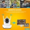 1080P WiFi PTZ IP Camera for Home Security Surveillance System w/ Motion Detection Remote Access 128GB
