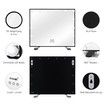 Makeup Mirror 14 LED Lights Hollywood Style Touch Control Vanity Mirror Black Maxkon
