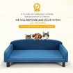 Dog Bed Luxury Sofa Cat Couch Doggy Chaise Puppy Kitten Lounge Pet Furniture Soft Cushioned XL