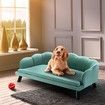 Raised Dog Bed Cat Couch Puppy Lounge Doggy Soft Cushioned Sofa Pet Chaise Furniture XL