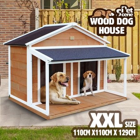dog house with porch