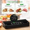 Maxkon Food Vacuum Sealer Packing Machine Dry Wet Food Storage with Free Bags