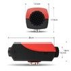 12V 8KW Diesel Air Heater Kit RV Portable Vehicle Heater with LCD Intelligent Voice Remote Control Black and Red