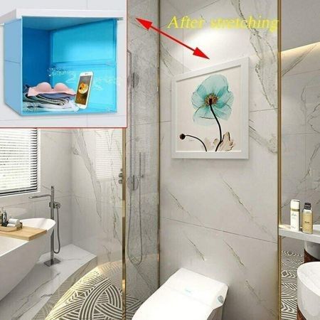 hidden bathroom cabinet