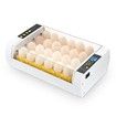 24 Egg Incubator Automatic Digital Hatching Chicken Pigeon Quail Eggs Hatcher Machine with LED Candling Lamps