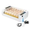 24 Egg Incubator Automatic Digital Hatching Chicken Pigeon Quail Eggs Hatcher Machine with LED Candling Lamps