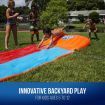 Inflatable Water Slide Kids Toy Outdoor Backyard Bestway H2O Go 5.49M Double