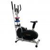 Workoutwiz Elliptical Cross Trainer Exercise Bike with 10 Pound Dumbbell