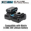 Matrix 20V Cordless Battery Charger 2.2A X-ONE Lithium Dual Garden Power Tools