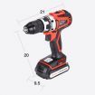 Matrix Power Tools 20V Cordless Brushless Drill Driver Skin Only NO Battery Charger