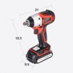 Matrix Power Tools 20V Cordless Brushless Impact Wrench Skin Only NO Battery Charger