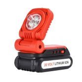 Matrix 20V Cordless Work Light Flashlight Torch Battery Charger Set