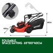 NEW Matrix 40V Lawn Mower Cordless Lawnmower 2x 1.5Ah Lithium Battery & Charger