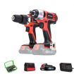 Matrix Cordless Drill + Impact Driver Bundle Power Tool - 1x 20V Battery Charger