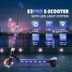 2-Wheel Electric Kick-to-Start Scooter Motorised Scooter for Kids with LED Lights 