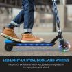 2-Wheel Electric Kick-to-Start Scooter Motorised Scooter for Kids with LED Lights 